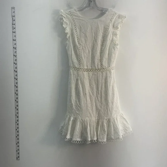 saints secrets Dresses Nwt Saints Secrets White Frilly Shift